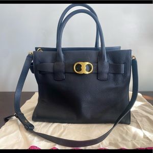 Tory Burch Gemini Link Leather Tote